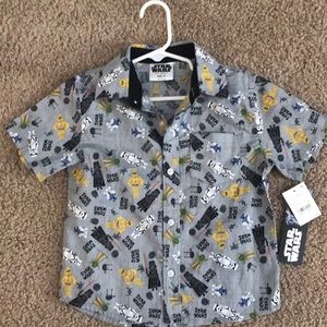 Star Wars button down